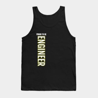 Proud To Be Engineer Tank Top